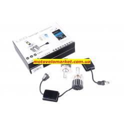 Лампы диодные авто (пара) цоколь H4 12V 3600 LUMENS, четыре кристалла 